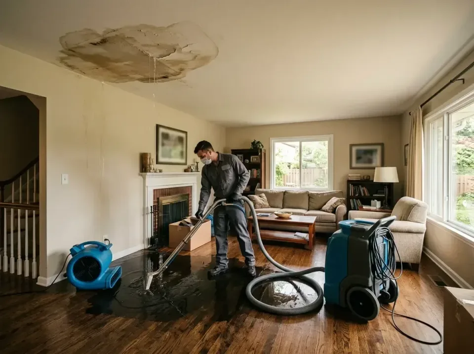 attic-pipe-burst-ceiling-drip-008 — frequently asked questions, Water Damage Restoration & Carpet Care in Elgin, SC